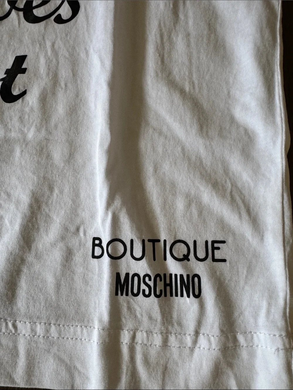 Boutique Moschino T shirt size 6 - Picture 4 of 10